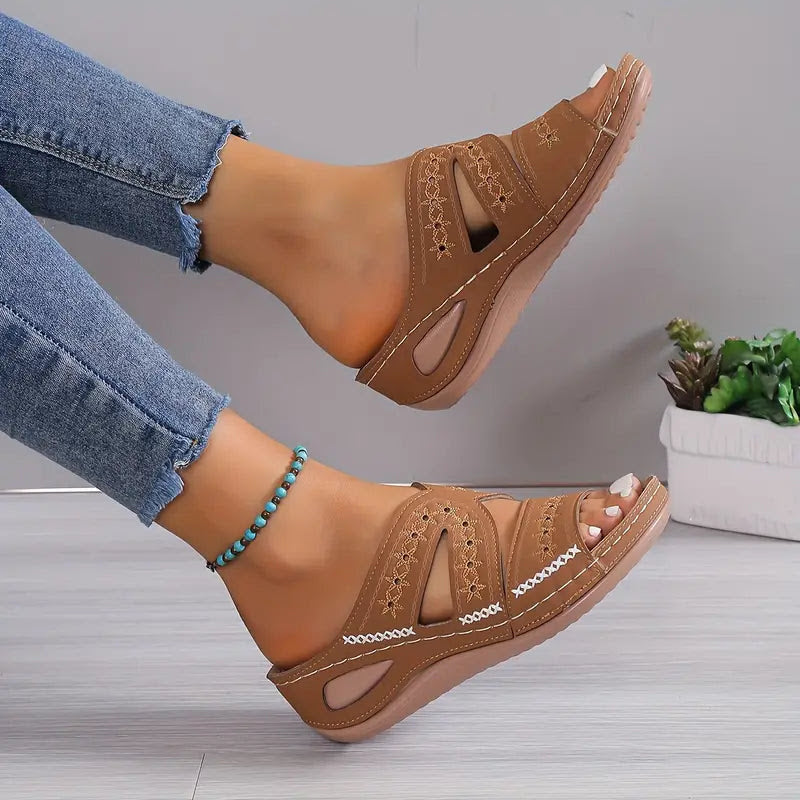sans talons sandales femme